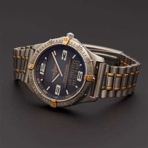 used breitling mens watches|pre owned breitling aerospace.